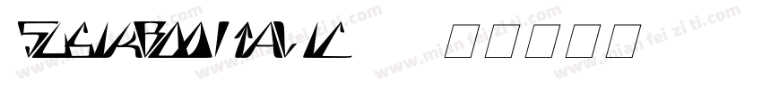 SusikBodItaLic 4字体转换